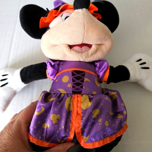 Disney 2018 Halloween plush Minnie Mouse witch 16" toy character collectible - Picture 4 of 12